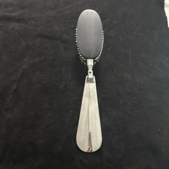 Shoe Horn Clothes Brush Swank expanding stainless combo Travel vintage1960' RARE - Picture 6 of 9